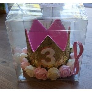 Birthday crown for 3rd birthday